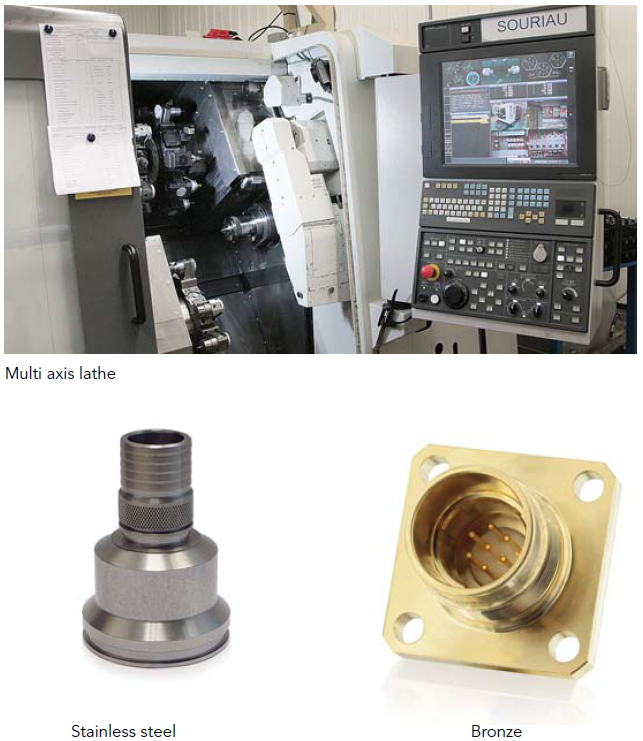 Multi axis lathe